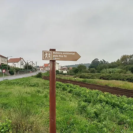 Atico Con Vistas A La Ria De Arosa דירה *