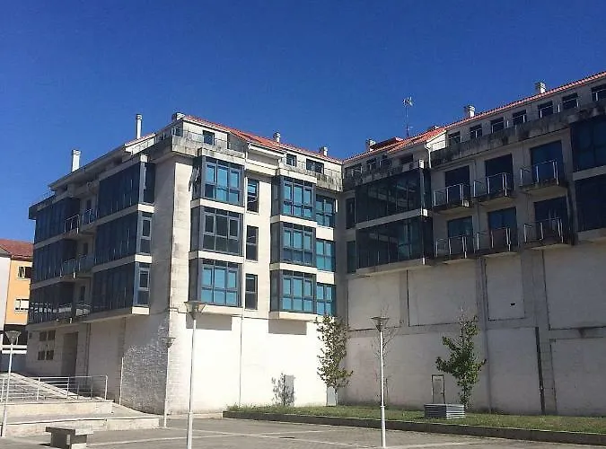 Atico Con Vistas A La Ria De Arosa Apartmán Rianjo